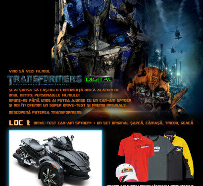 Concurs pentru fanii filmului “Transformers”, în perioada 26 iunie – 26 iulie