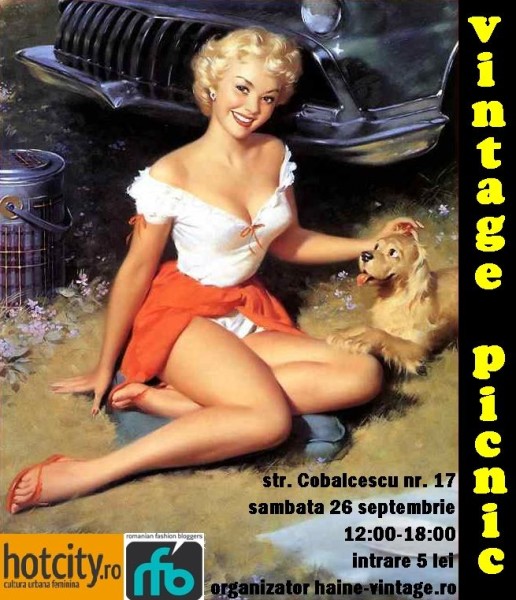 Vintage Picnic, sambata, langa Cismigiu