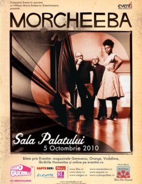 Morcheeba va concerta la Bucureşti pe 5 octombrie