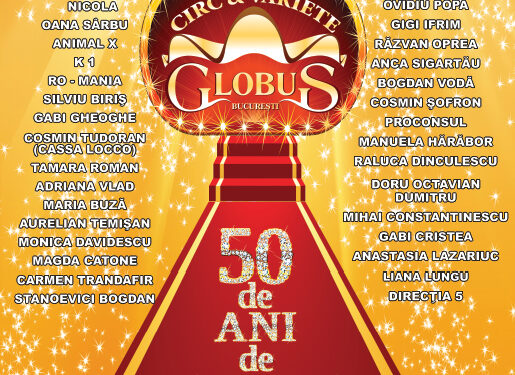 Spectacol al Circului Globus in parcul Tineretului, pe 31 mai