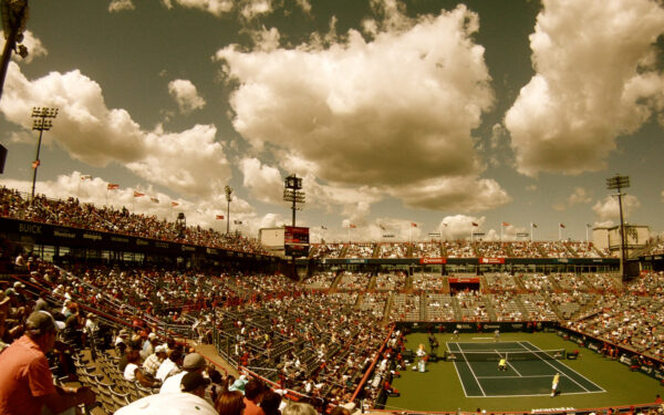 Tennis Match: Go Federer