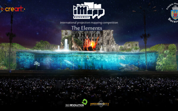 iMapp Bucharest-video mapping, pe 19 septembrie