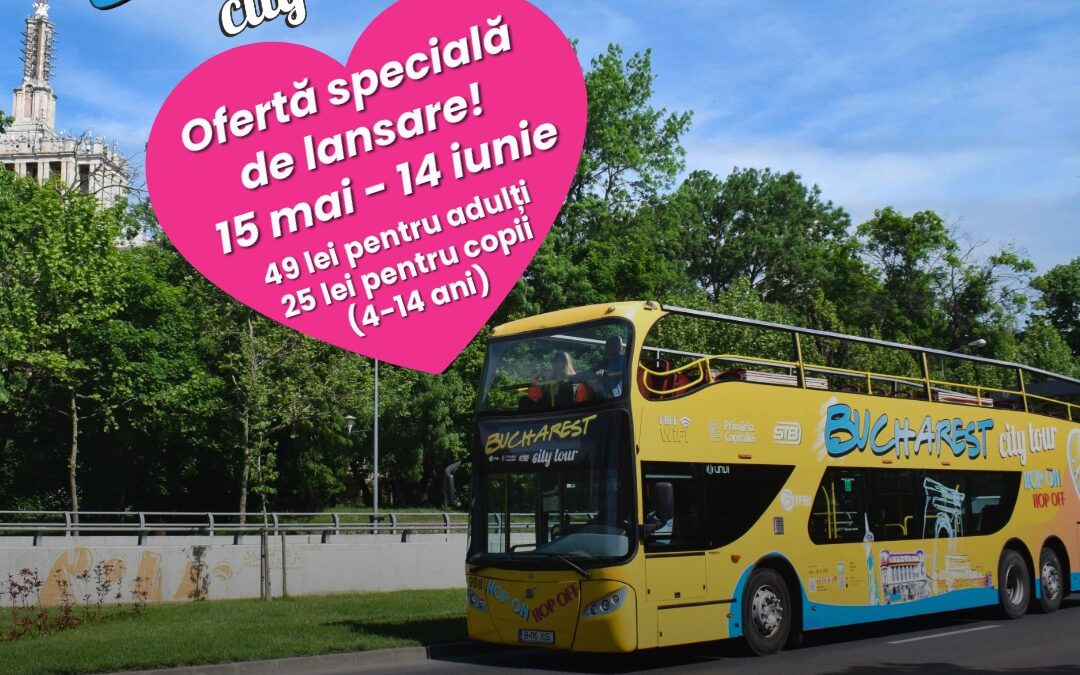 Bucharest City Tour revine în Bucureşti
